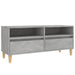 Comodă TV, gri beton, 100x34,5x44,5 cm, lemn prelucrat - WALTI WALTI