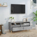 Comodă TV, gri beton, 100x34,5x44,5 cm, lemn prelucrat - WALTI WALTI