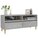 Comodă TV, gri beton, 100x34,5x44,5 cm, lemn prelucrat - WALTI WALTI