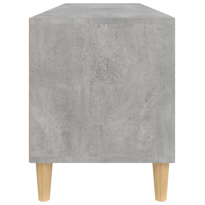 Comodă TV, gri beton, 100x34,5x44,5 cm, lemn prelucrat - WALTI WALTI
