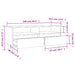 Comodă TV, gri beton, 100x34,5x44,5 cm, lemn prelucrat - WALTI WALTI