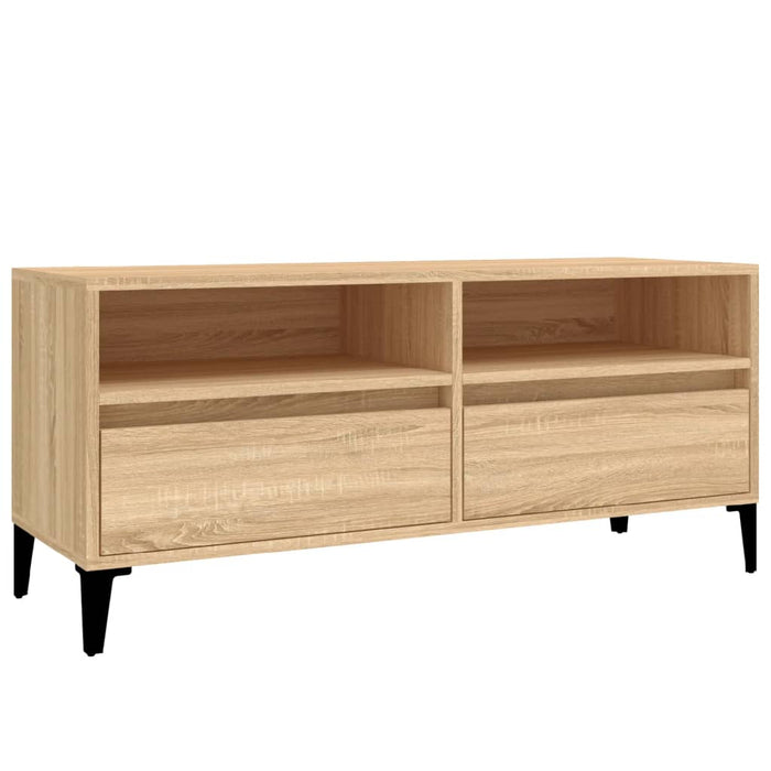 Comodă TV, stejar sonoma, 100x34,5x44,5 cm, lemn prelucrat - WALTI WALTI