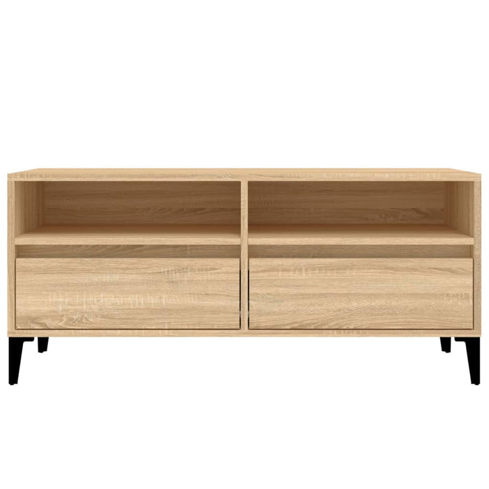 Comodă TV, stejar sonoma, 100x34,5x44,5 cm, lemn prelucrat - WALTI WALTI