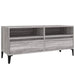 Comodă TV, gri sonoma, 100x34,5x44,5 cm, lemn prelucrat - WALTI WALTI