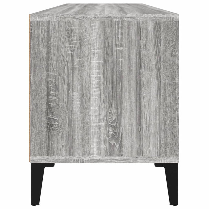 Comodă TV, gri sonoma, 100x34,5x44,5 cm, lemn prelucrat - WALTI WALTI