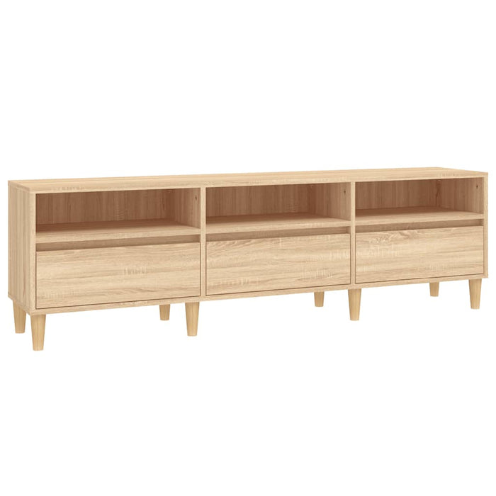 Comodă TV, stejar sonoma, 150x30x44,5 cm, lemn prelucrat - WALTI WALTI