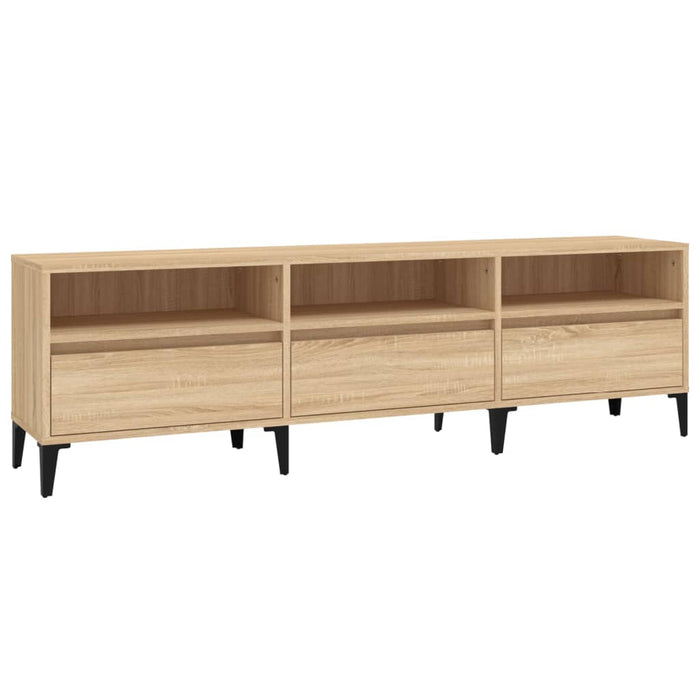 Comodă TV, stejar sonoma, 150x30x44,5 cm, lemn prelucrat - WALTI WALTI