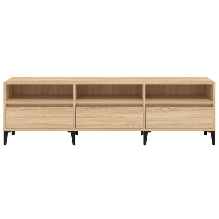 Comodă TV, stejar sonoma, 150x30x44,5 cm, lemn prelucrat - WALTI WALTI