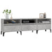 Comodă TV, gri beton, 150x30x44,5 cm, lemn prelucrat - WALTI WALTI