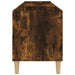 Dulap pentru discuri stejar afumat 121x38x48 cm, lemn prelucrat - WALTI WALTI