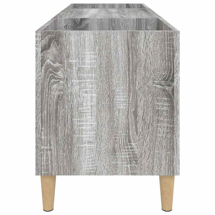 Dulap pentru discuri gri sonoma, 121x38x48 cm, lemn prelucrat - WALTI WALTI