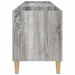 Dulap pentru discuri gri sonoma, 121x38x48 cm, lemn prelucrat - WALTI WALTI