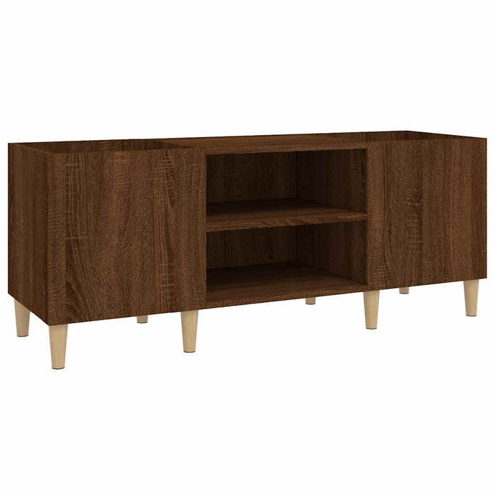 Dulap pentru discuri stejar maro, 121x38x48 cm, lemn prelucrat - WALTI WALTI