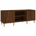 Dulap pentru discuri stejar maro, 121x38x48 cm, lemn prelucrat - WALTI WALTI