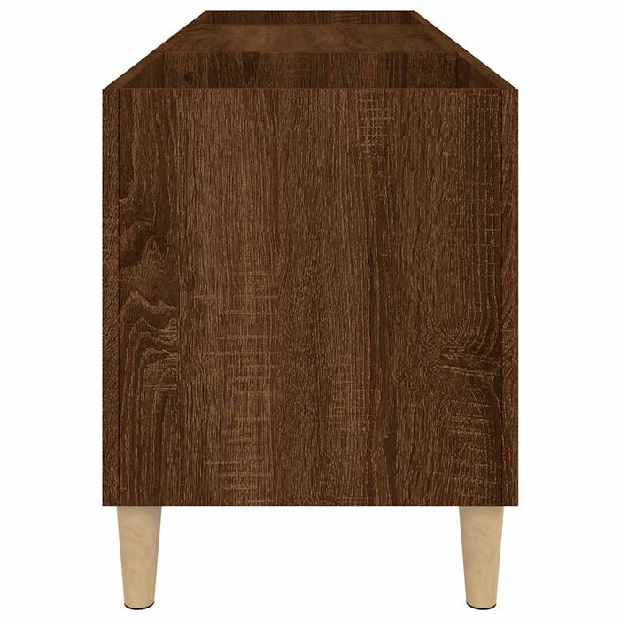 Dulap pentru discuri stejar maro, 121x38x48 cm, lemn prelucrat - WALTI WALTI