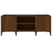 Dulap pentru discuri stejar maro, 121x38x48 cm, lemn prelucrat - WALTI WALTI