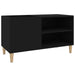 Dulap pentru discuri, negru, 84,5x38x48 cm, lemn prelucrat - WALTI WALTI