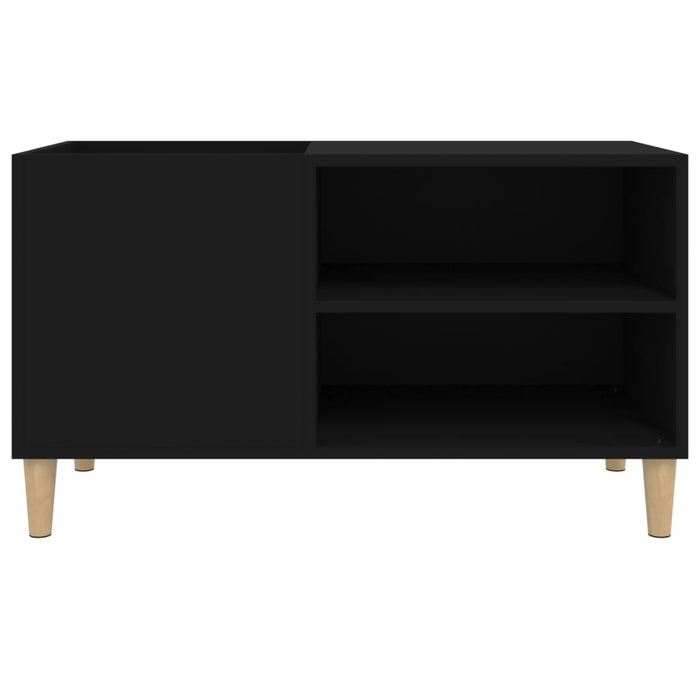Dulap pentru discuri, negru, 84,5x38x48 cm, lemn prelucrat - WALTI WALTI