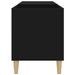 Dulap pentru discuri, negru, 84,5x38x48 cm, lemn prelucrat - WALTI WALTI