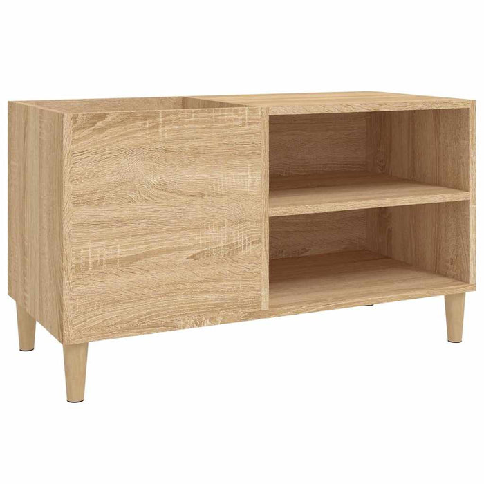 Dulap pentru discuri stejar sonoma 84,5x38x48 cm lemn prelucrat - WALTI WALTI