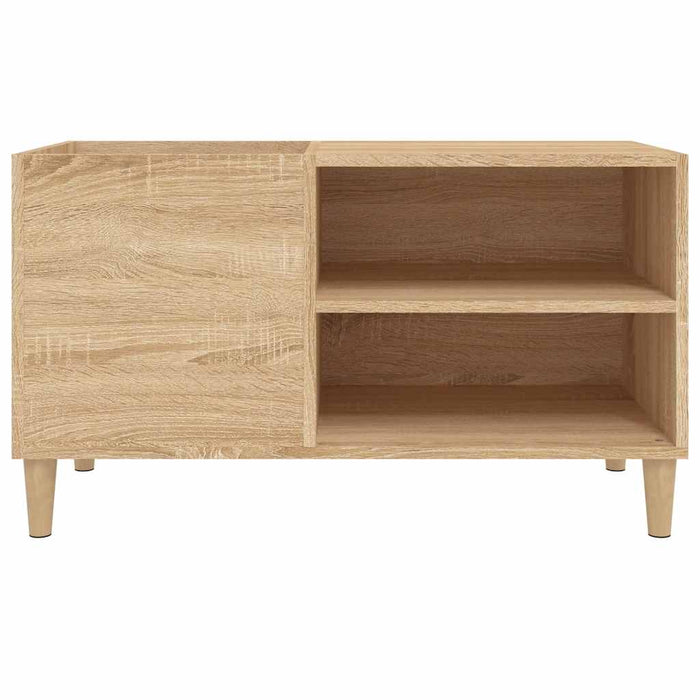 Dulap pentru discuri stejar sonoma 84,5x38x48 cm lemn prelucrat - WALTI WALTI