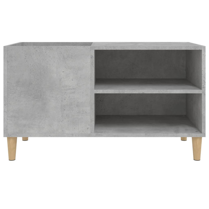 Dulap pentru discuri gri beton 84,5x38x48 cm lemn prelucrat - WALTI WALTI