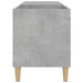 Dulap pentru discuri gri beton 84,5x38x48 cm lemn prelucrat - WALTI WALTI