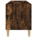 Dulap pentru discuri stejar afumat 84,5x38x48 cm lemn prelucrat - WALTI WALTI