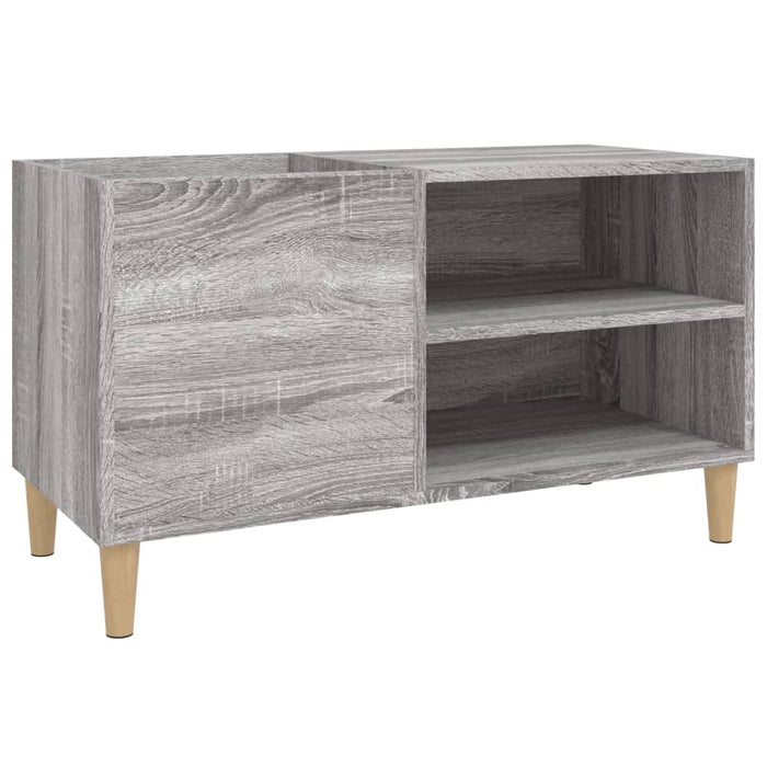 Dulap pentru discuri gri sonoma 84,5x38x48 cm lemn prelucrat - WALTI WALTI