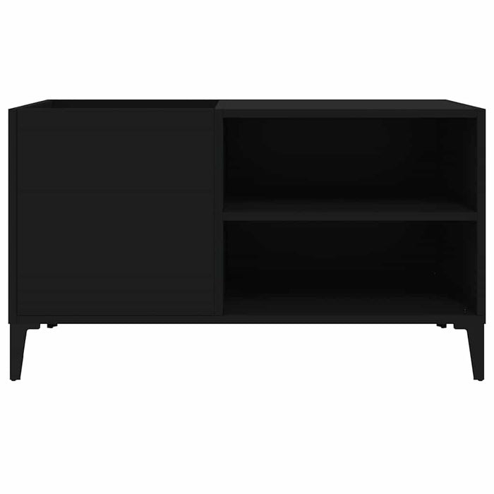 Dulap pentru discuri, negru, 84,5x38x48 cm, lemn prelucrat - WALTI WALTI