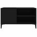 Dulap pentru discuri, negru, 84,5x38x48 cm, lemn prelucrat - WALTI WALTI