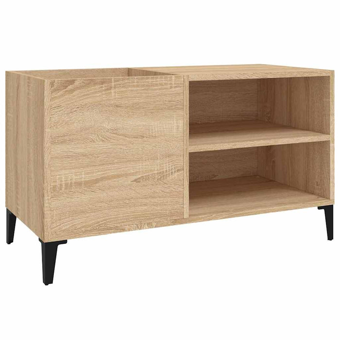 Dulap pentru discuri stejar sonoma 84,5x38x48 cm lemn prelucrat - WALTI WALTI