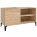 Dulap pentru discuri stejar sonoma 84,5x38x48 cm lemn prelucrat - WALTI WALTI