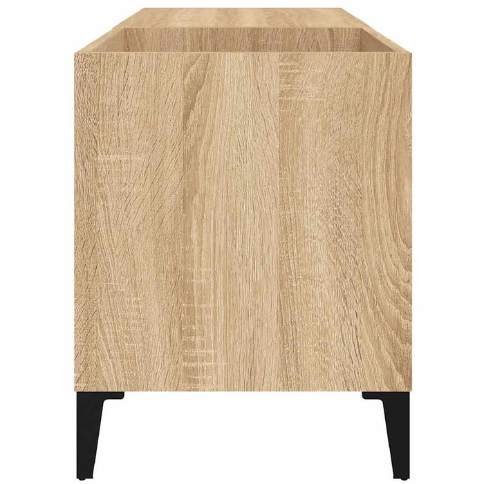 Dulap pentru discuri stejar sonoma 84,5x38x48 cm lemn prelucrat - WALTI WALTI