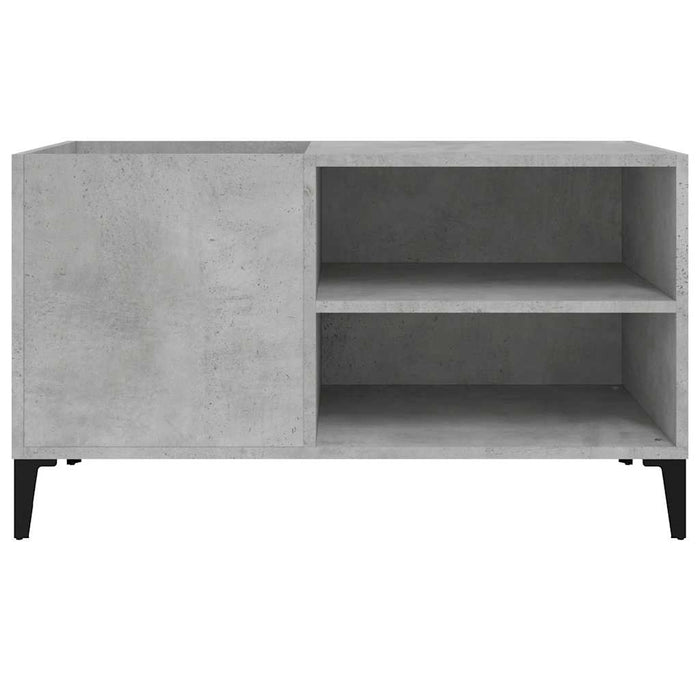 Dulap pentru discuri gri beton 84,5x38x48 cm lemn prelucrat - WALTI WALTI