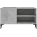 Dulap pentru discuri gri beton 84,5x38x48 cm lemn prelucrat - WALTI WALTI