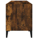 Dulap pentru discuri stejar afumat 84,5x38x48 cm lemn prelucrat - WALTI WALTI