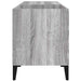 Dulap pentru discuri gri sonoma 84,5x38x48 cm lemn prelucrat - WALTI WALTI