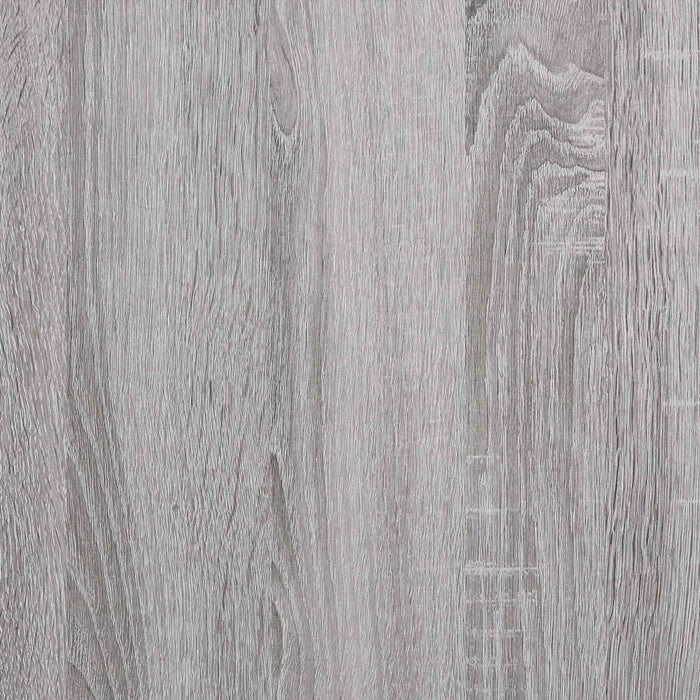 Dulap pentru discuri gri sonoma 84,5x38x48 cm lemn prelucrat - WALTI WALTI