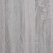 Dulap pentru discuri gri sonoma 84,5x38x48 cm lemn prelucrat - WALTI WALTI