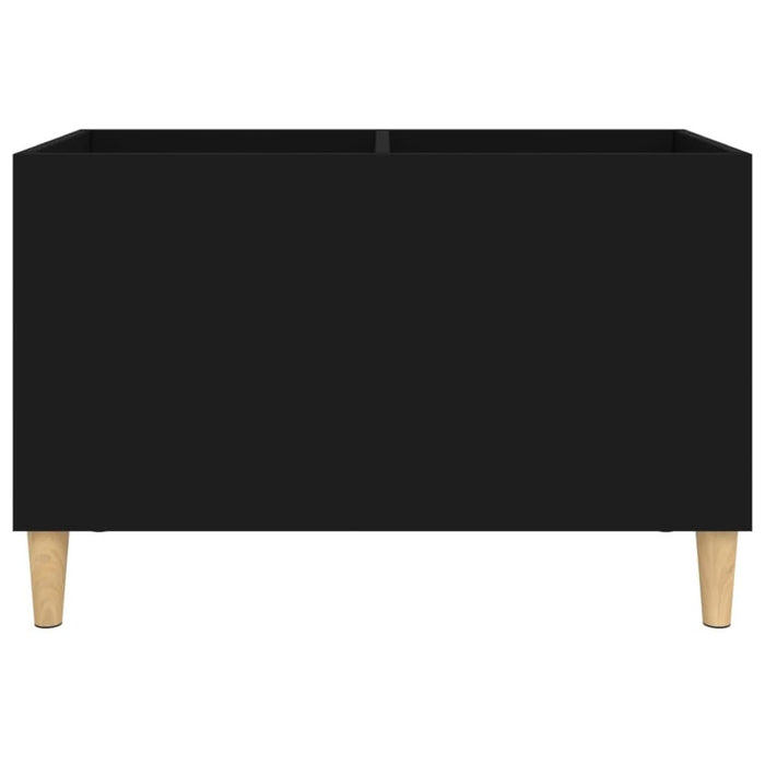 Dulap pentru discuri, negru, 74,5x38x48 cm, lemn prelucrat - WALTI WALTI