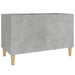 Dulap pentru discuri, gri beton, 74,5x38x48 cm, lemn prelucrat - WALTI WALTI