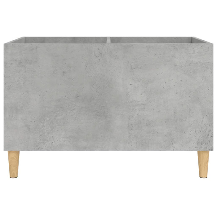 Dulap pentru discuri, gri beton, 74,5x38x48 cm, lemn prelucrat - WALTI WALTI