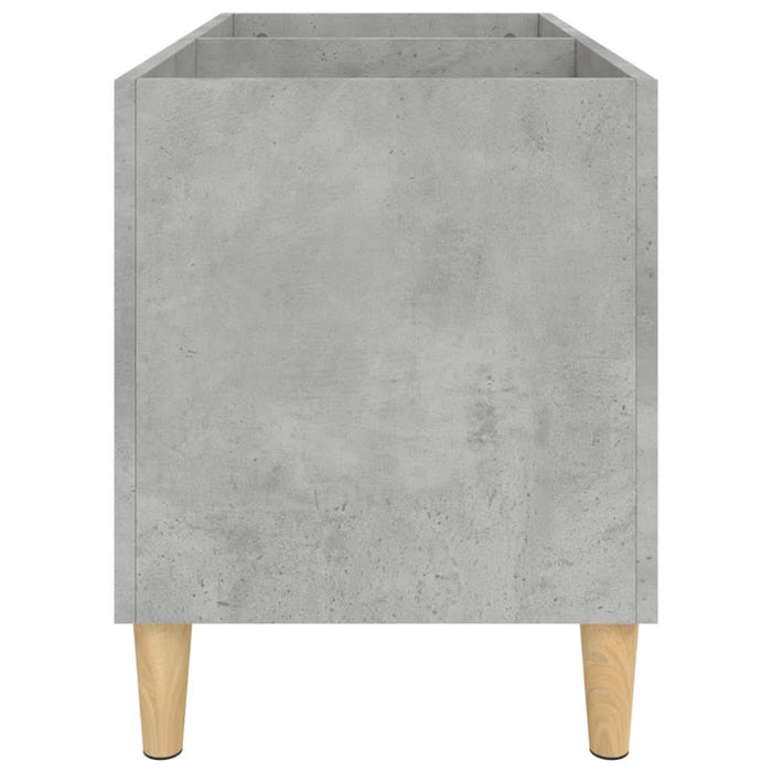 Dulap pentru discuri, gri beton, 74,5x38x48 cm, lemn prelucrat - WALTI WALTI