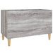 Dulap pentru discuri gri sonoma 74,5x38x48 cm lemn prelucrat - WALTI WALTI