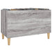 Dulap pentru discuri gri sonoma 74,5x38x48 cm lemn prelucrat - WALTI WALTI