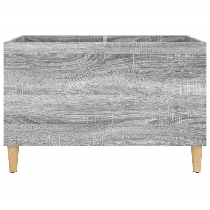 Dulap pentru discuri gri sonoma 74,5x38x48 cm lemn prelucrat - WALTI WALTI
