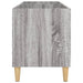 Dulap pentru discuri gri sonoma 74,5x38x48 cm lemn prelucrat - WALTI WALTI