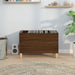 Dulap pentru discuri stejar maro 74,5x38x48 cm lemn prelucrat - WALTI WALTI