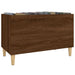 Dulap pentru discuri stejar maro 74,5x38x48 cm lemn prelucrat - WALTI WALTI